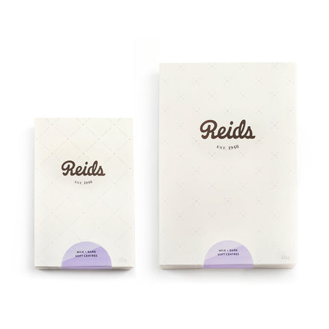 Assorted soft centres box sizes