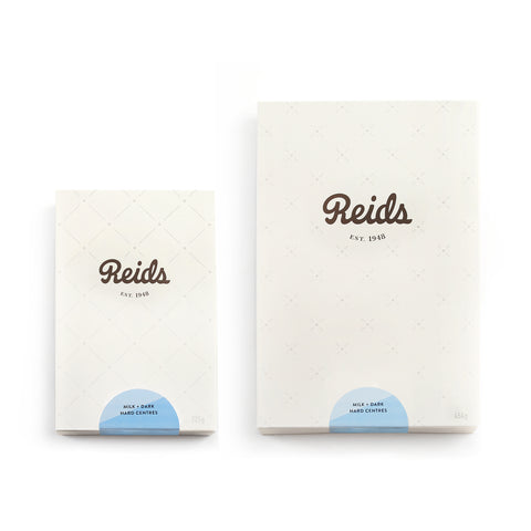 Assorted hard centres box sizes