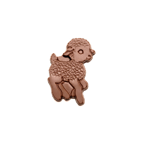 Chocolate molding of a lamb