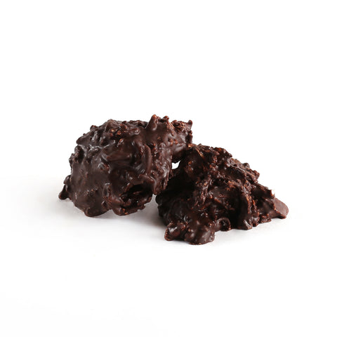 Product photo of dark chocolate coconut burr