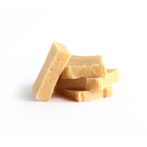 Product photo of sliced maple fudge
