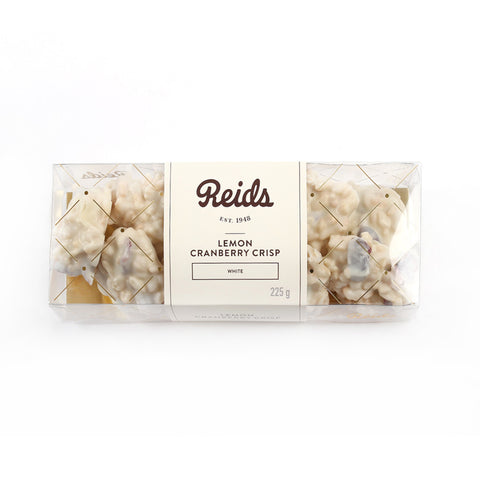 1/2 lb clear box of lemon cranberry crisp