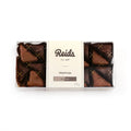 1/2 lb clear box of milk and dark chocolate truffles