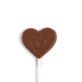 Image of milk chocolate smile heart
