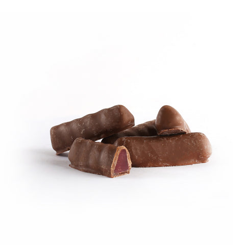 Product photo of milk chocolate cherry twists