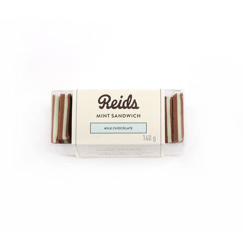 1/4 lb clear box of milk chocolate mint sandwiches