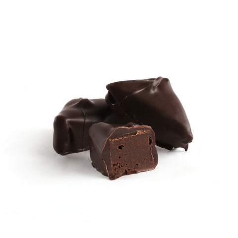 Product photo dark chocolate truffles